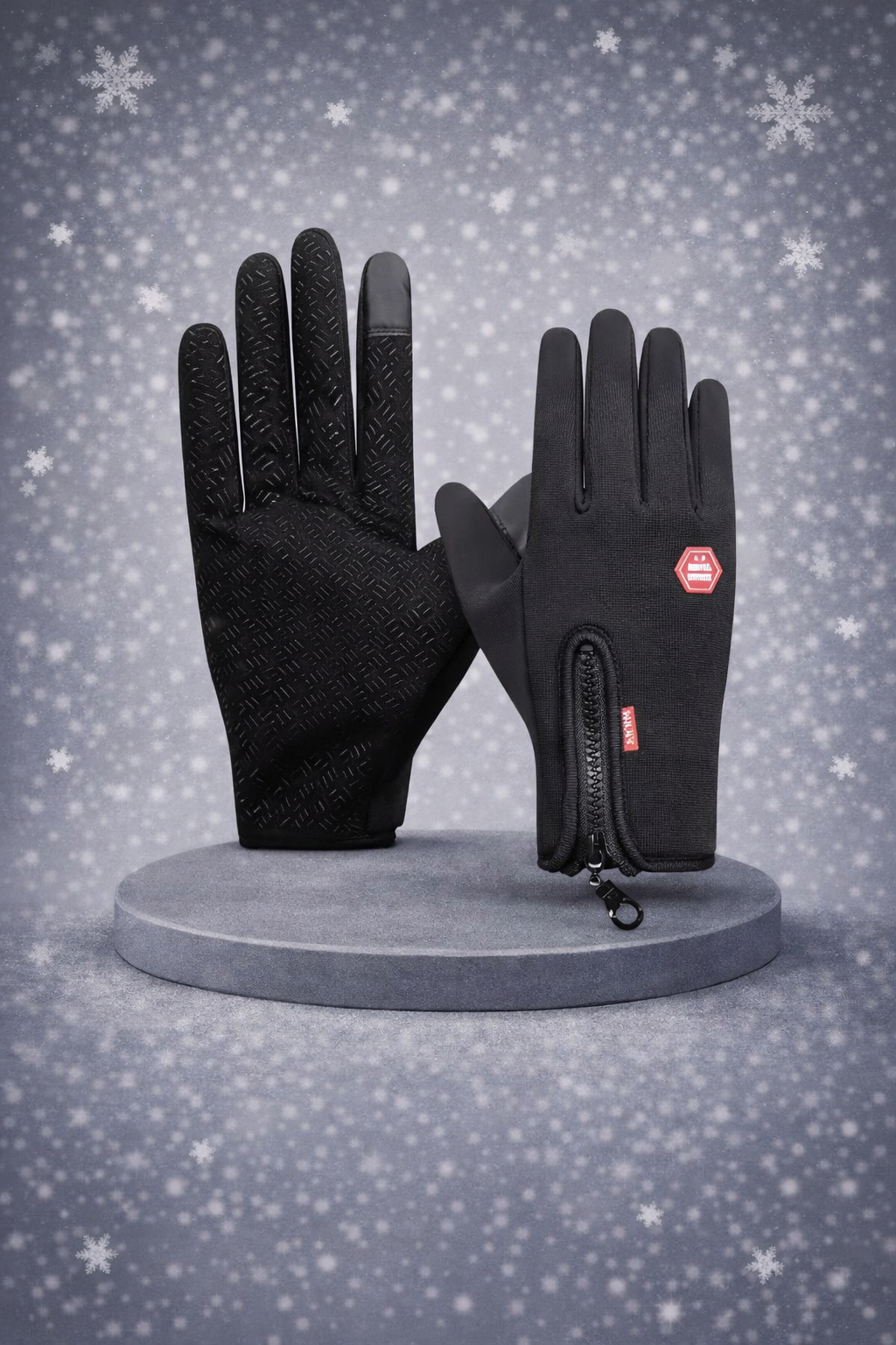 Winter Touchscreen Gloves – Warm, Water-Resistant & Non-Slip