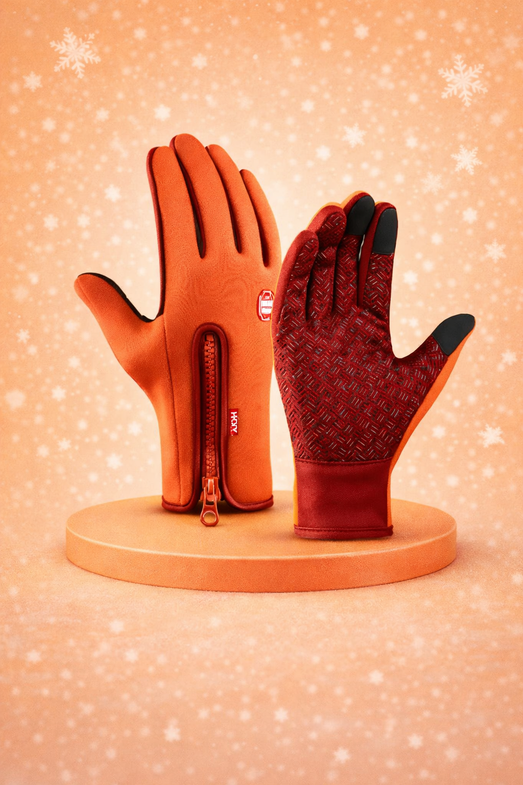 Winter Touchscreen Gloves – Warm, Water-Resistant & Non-Slip